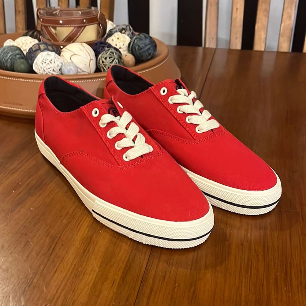 Polo Ralph Lauren CP93 Regatta Summer 92 Canvas Shoes Sneakers Mens Size 11.5